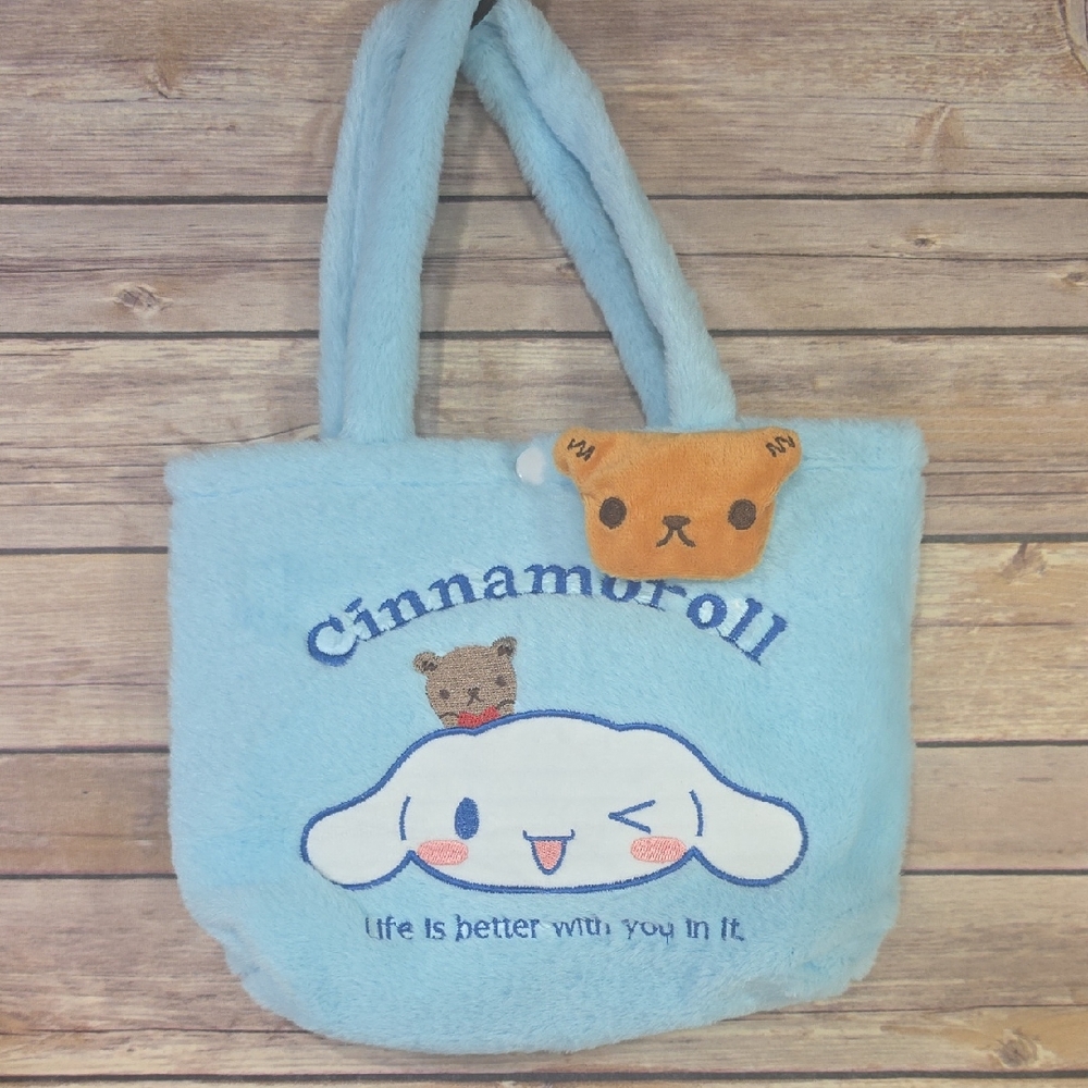 Cinnamoroll Plush Tote Bag